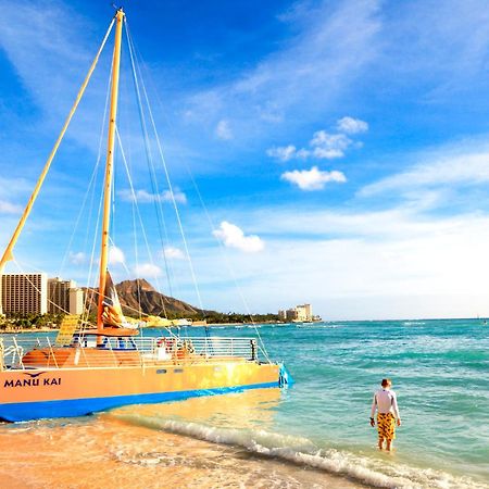 Beautiful Studio In The Heart Of Vibrant Waikiki Honolulu Luaran gambar